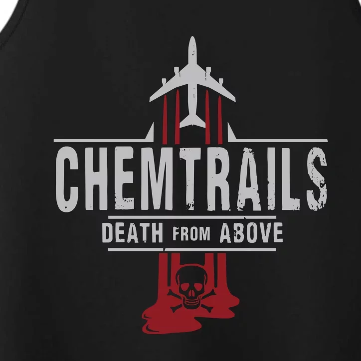 Chemtrails Top Selling Sticker Performance Tank