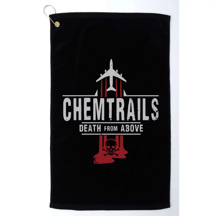 Chemtrails Top Selling Sticker Platinum Collection Golf Towel