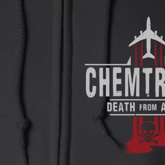 Chemtrails Top Selling Sticker Full Zip Hoodie