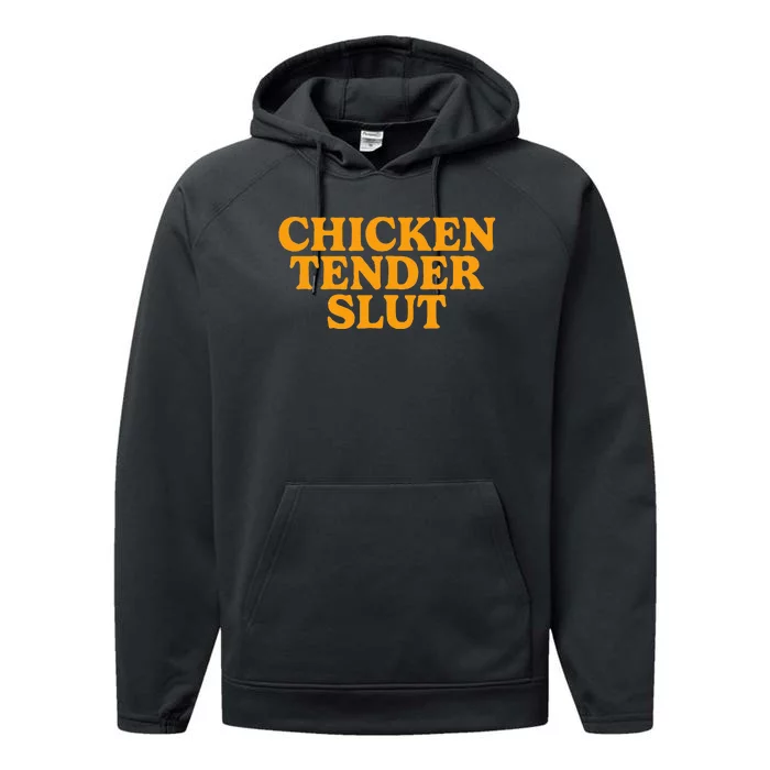 Chicken Tender Slut Performance Fleece Hoodie