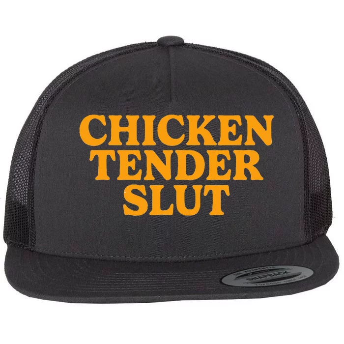 Chicken Tender Slut Flat Bill Trucker Hat