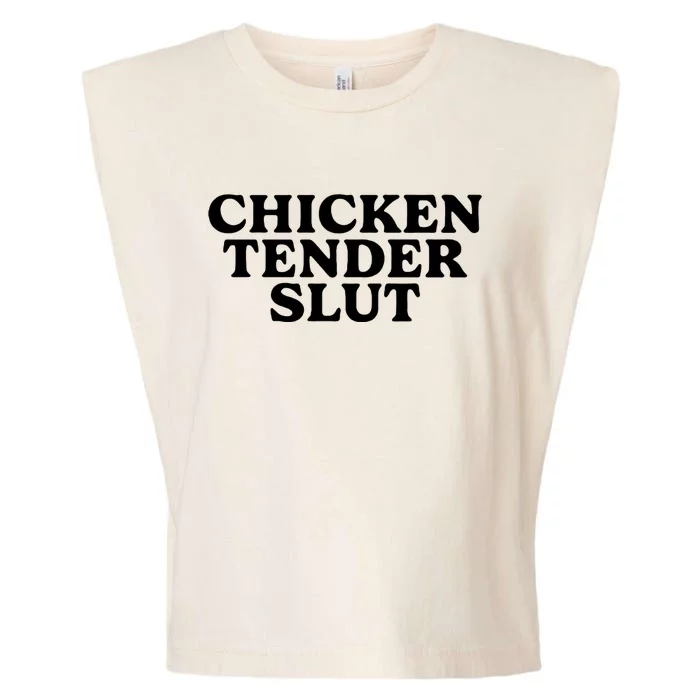 Chicken Tender Slut Garment-Dyed Women's Muscle Tee