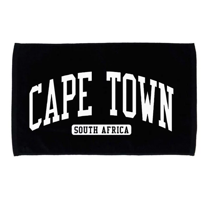 Cape Town South Africa College Microfiber Hand Towel