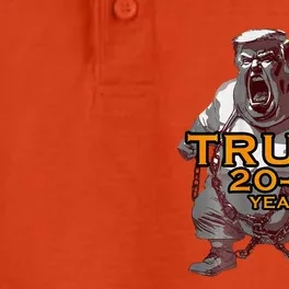 Chunky Trump Screaming In Chains Dry Zone Grid Performance Polo