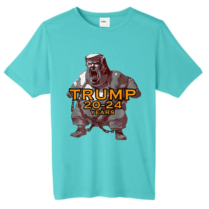 Chunky Trump Screaming In Chains ChromaSoft Performance T-Shirt