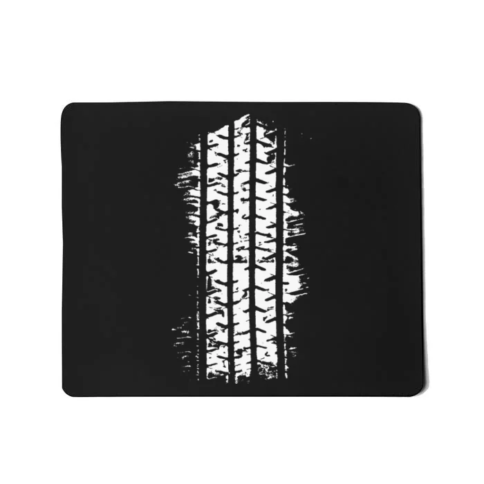 Car Tire Tracks Mousepad