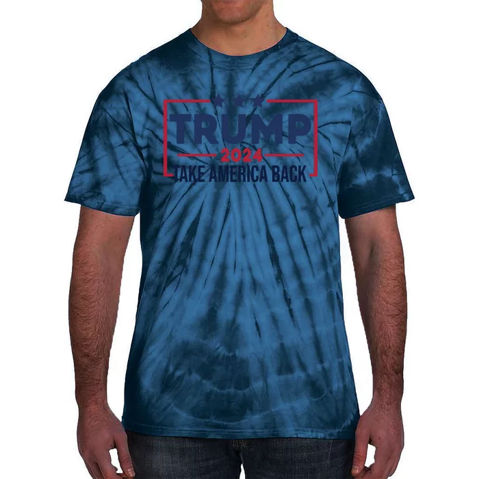 Cool Trump Take America Back 2024 Tie-Dye T-Shirt