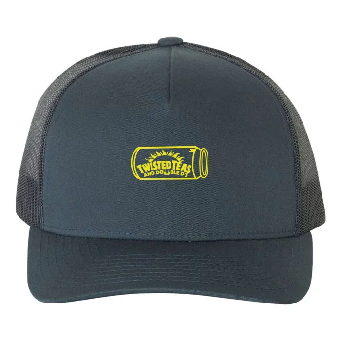 Cool Twisted Teas And Double DS Front And Back Front & Back Yupoong Adult 5-Panel Trucker Hat