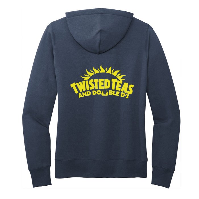 Cool Twisted Teas And Double DS Front And Back Front & Back Women's Pullover Hoodie