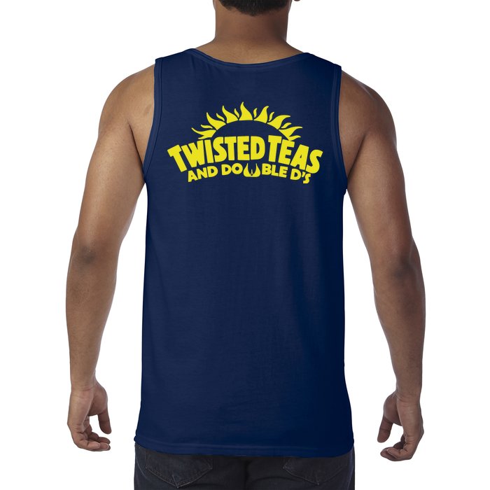 Cool Twisted Teas And Double DS Front And Back Front & Back Tank Top