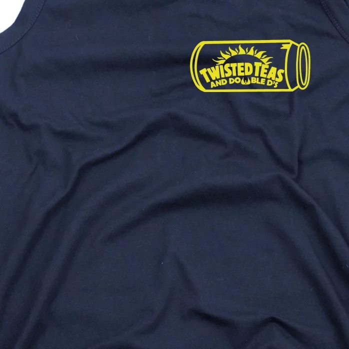 Cool Twisted Teas And Double DS Front And Back Front & Back Tank Top