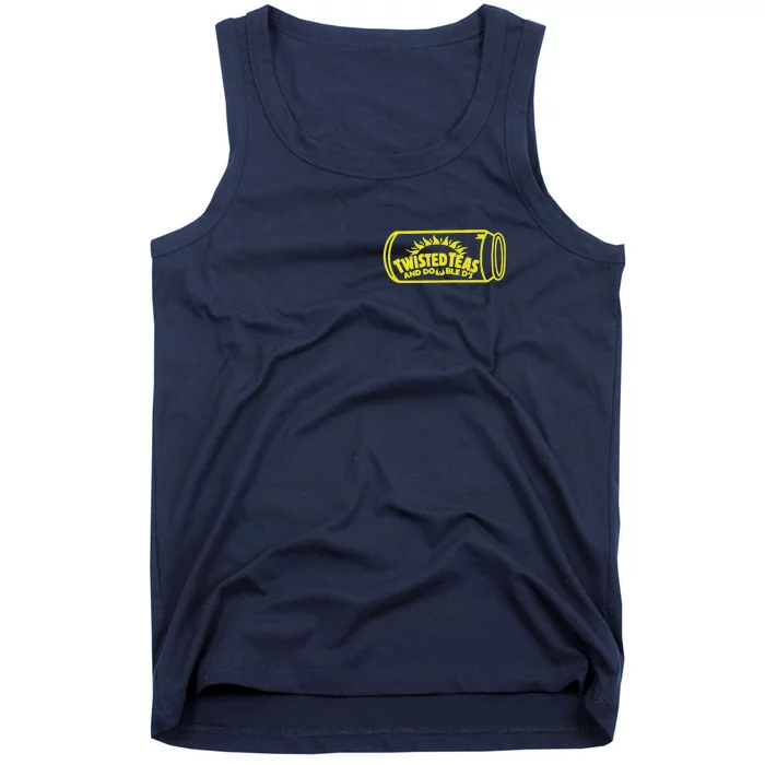 Cool Twisted Teas And Double DS Front And Back Front & Back Tank Top