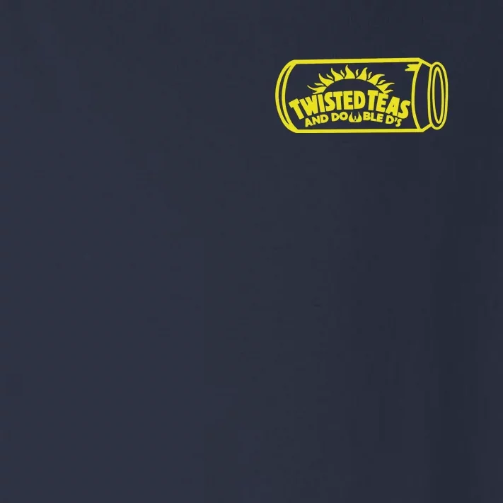 Cool Twisted Teas And Double DS Front And Back Front & Back Toddler Long Sleeve Shirt