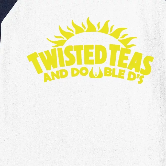 Cool Twisted Teas And Double Ds Baseball Sleeve Shirt