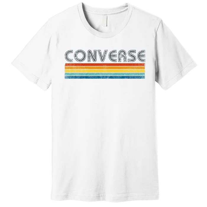 Converse Texas TX Retro Converse Premium T-Shirt