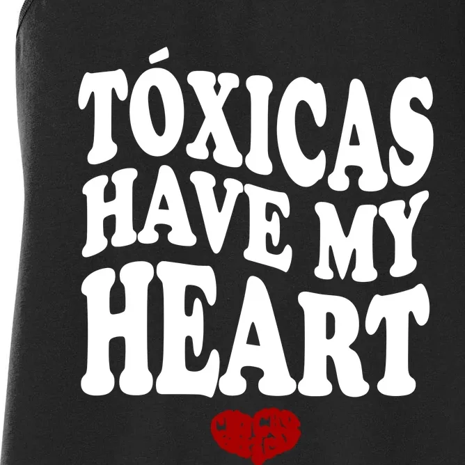 Chicos Toxicos TóXicas Have My Heart Women's Racerback Tank