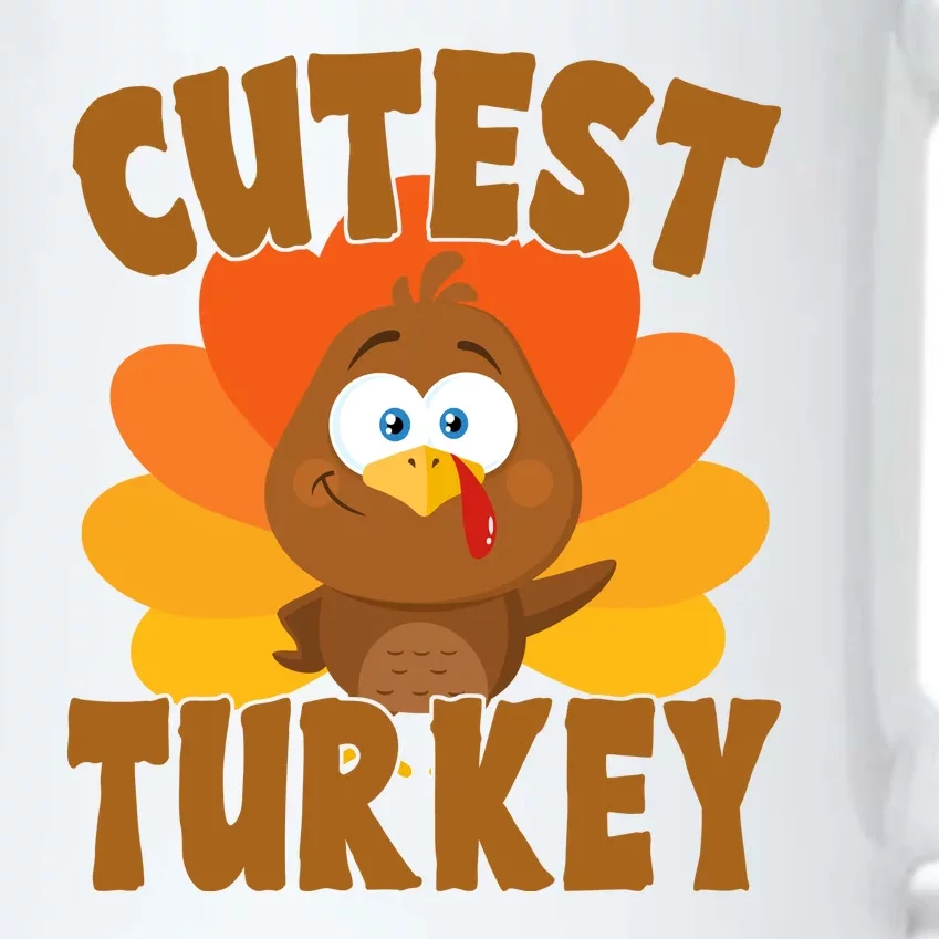 Cutest Turkey Thanksgiving Festive Black Color Changing Mug