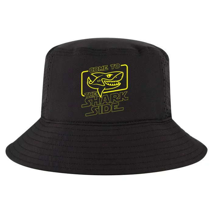 Come To The Shark Side Funny Shark Lover Ocean Wildlife Cool Comfort Performance Bucket Hat