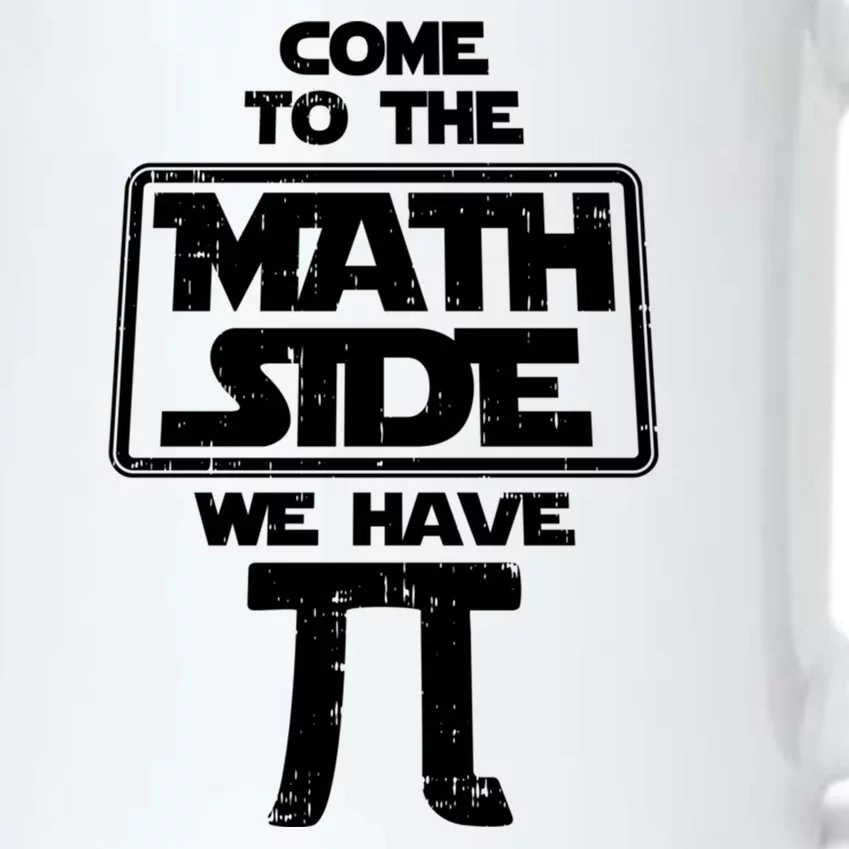 Come To The Math Side We Have Pi Gift Black Color Changing Mug