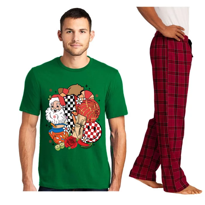 Christmas Tis The Season Mexican Christmas Spanish Pajama Set