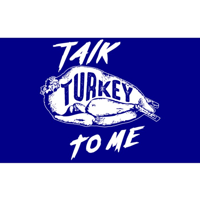 Cute Thanksgiving Talk Turkey To Me Funny Feast Gift Cool Gift Bumper Sticker