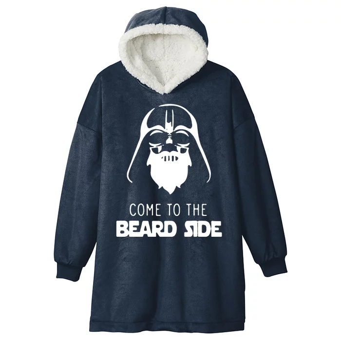 Come To The Beard Side Hooded Wearable Blanket