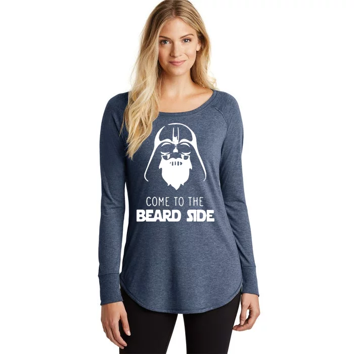 Come To The Beard Side Women's Perfect Tri Tunic Long Sleeve Shirt