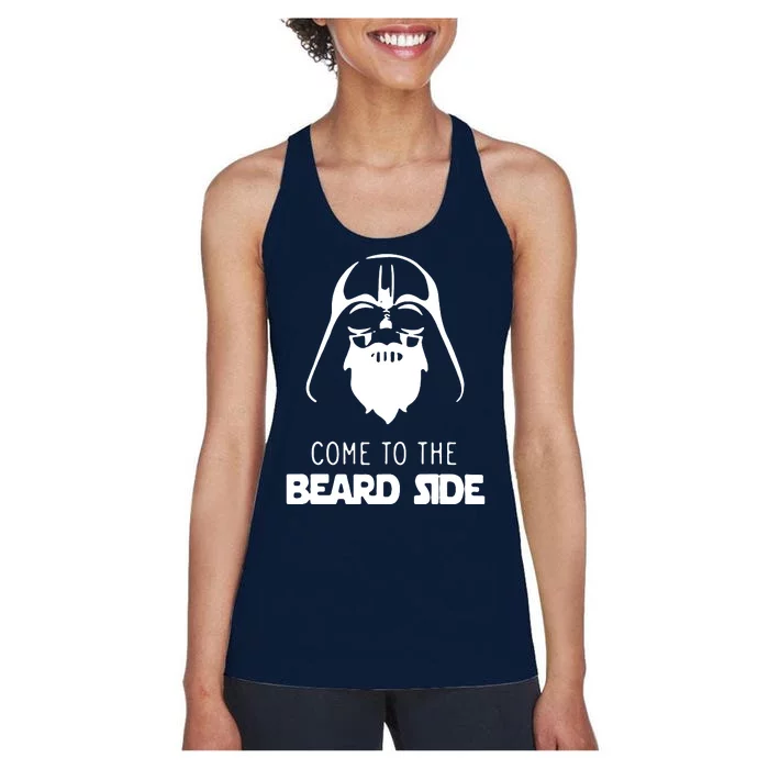 Come To The Beard Side Women's Racerback Tank