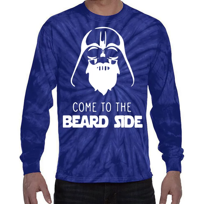 Come To The Beard Side Tie-Dye Long Sleeve Shirt