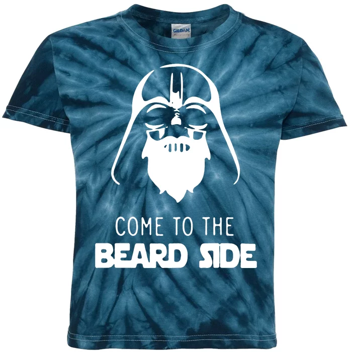 Come To The Beard Side Kids Tie-Dye T-Shirt