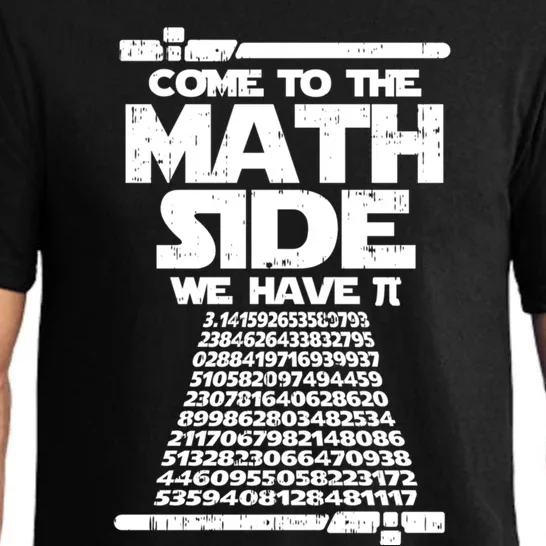 Come To The Math Side We Have Pi Gift 3 14 Day Math Geek Gift Pajama Set