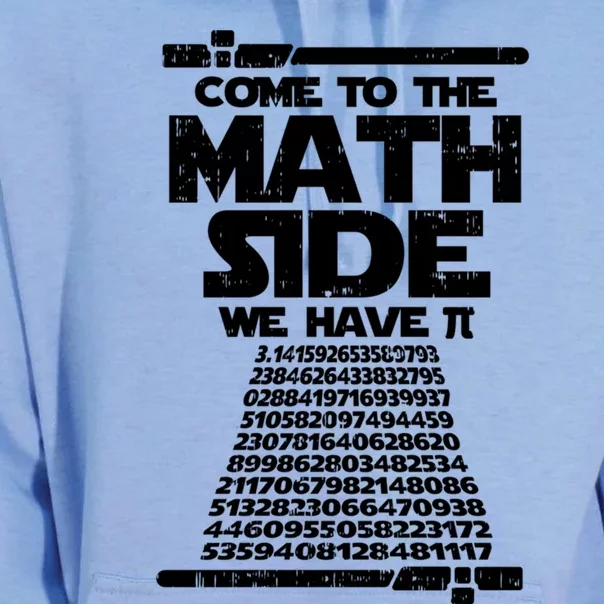 Come To The Math Side We Have Pi Gift 3 14 Day Math Geek Gift Unisex Surf Hoodie