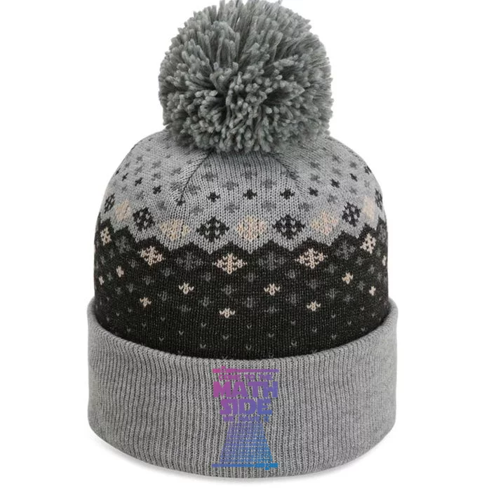 Come To The Math Side We Have Pi Gift 3 14 Day Math Geek Gift The Baniff Cuffed Pom Beanie