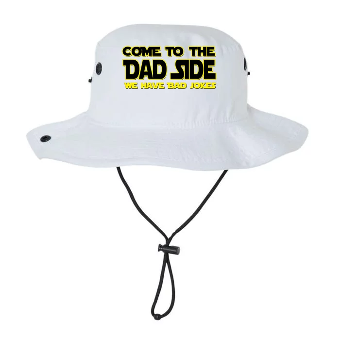 Come To The Dad Side We Have Bad Jokes Legacy Cool Fit Booney Bucket Hat