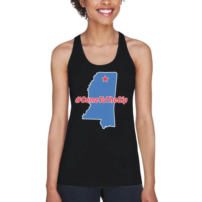 Come To The Sip Women's Racerback Tank