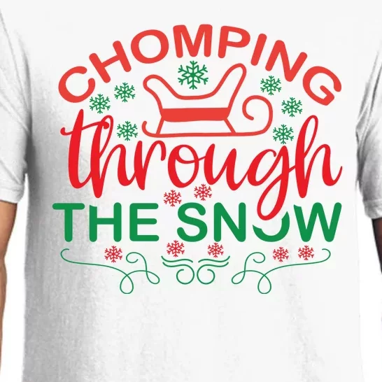 Chomping Through The Snow Pajama Set