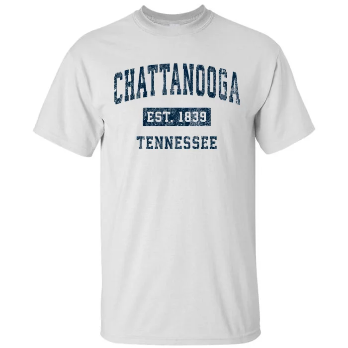 Chattanooga Tennessee Tn Vintage Sports Tall T-Shirt