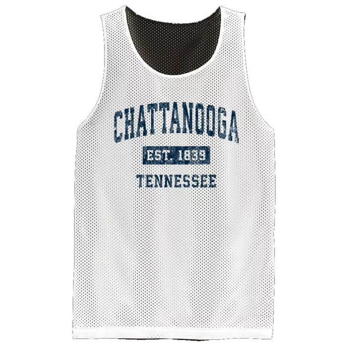 Chattanooga Tennessee Tn Vintage Sports Mesh Reversible Basketball Jersey Tank