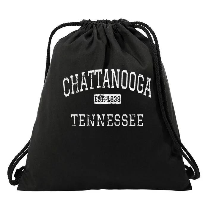 Chattanooga Tennessee TN Vintage Drawstring Bag