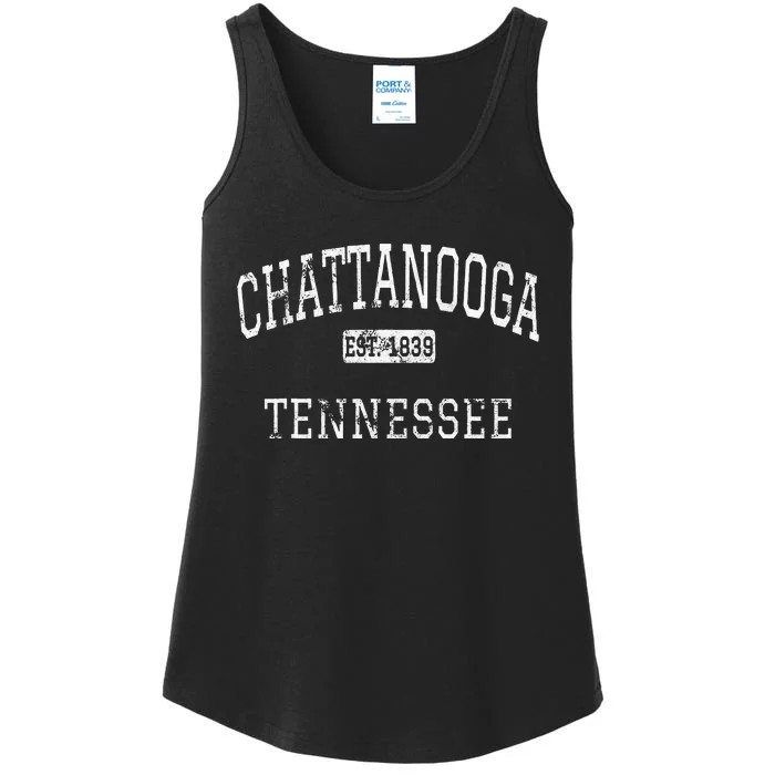 Chattanooga Tennessee TN Vintage Ladies Essential Tank