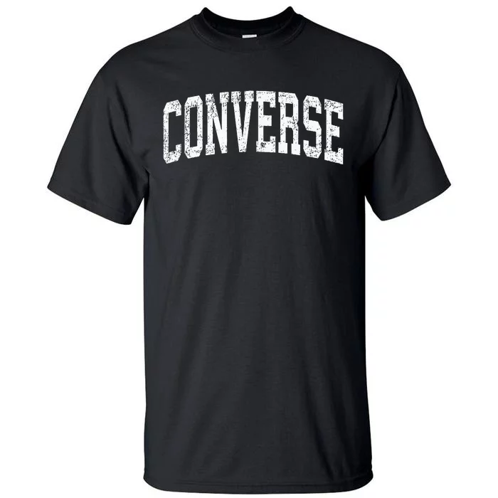 Converse Texas TX Vintage Athletic Sports Tall T-Shirt