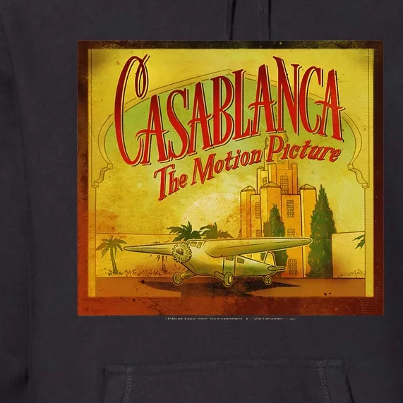 Casablanca Through The Window Premium Hoodie