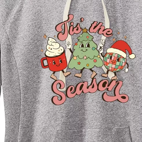 Christmas Tis The Season Women's Fleece Hoodie