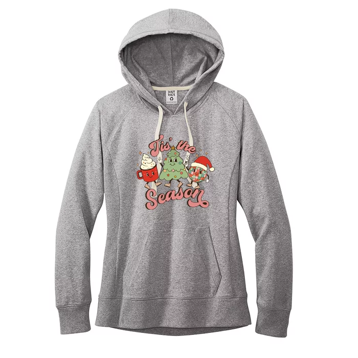 Christmas Tis The Season Women's Fleece Hoodie