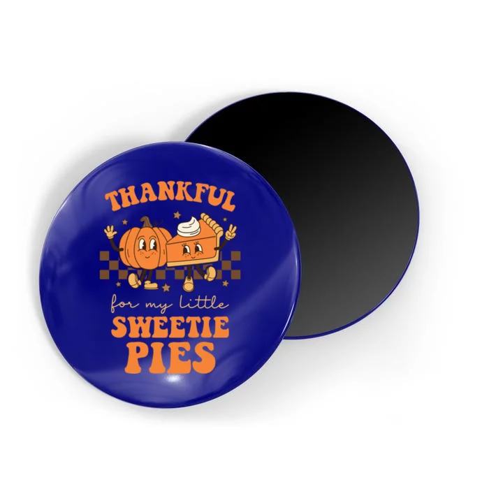 Cute Thanksgiving Teacher Thankful For My Sweetie Pies Mom Gift Magnet