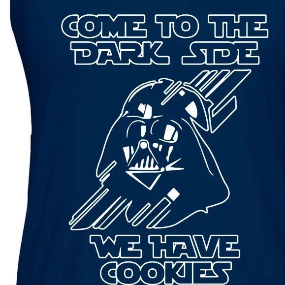 Come To The Dark Side We Have Cookies Ladies Essential Flowy Tank