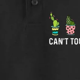 CanT Touch This Cacti Succulents Cactus Love Plants Gifts Dry Zone Grid Performance Polo