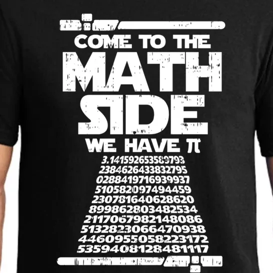 Come To The Math Side We Have Pi Gift 3 14 Day Math Geek Cute Gift Pajama Set