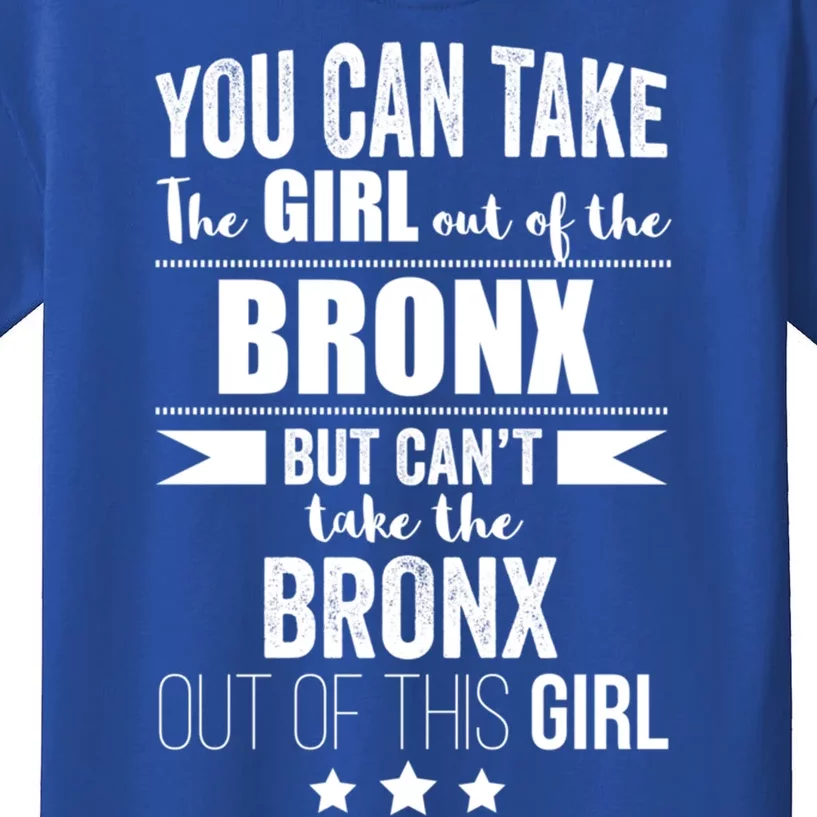 Can Take The Out Of The Bronx Nyc Pride New Yorkproud Gift Kids T-Shirt