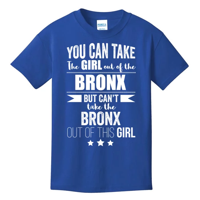 Can Take The Out Of The Bronx Nyc Pride New Yorkproud Gift Kids T-Shirt